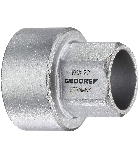 LLAVE DE VASO 1/2"" CORTA 22 MM 2225972 GEDORE